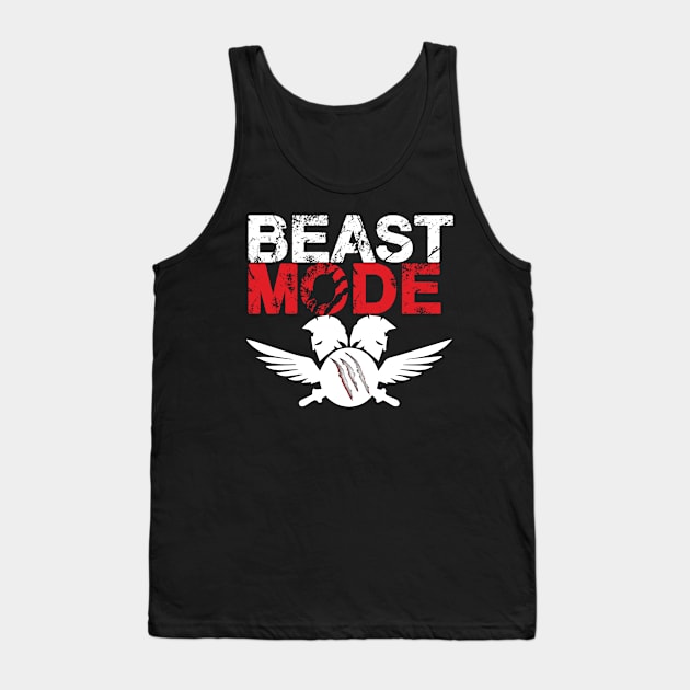 Beast mode warrior Tank Top by Boss creative